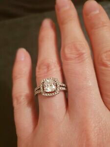 yzlbNX@X^[OVo[XNGA[Jbgn[OTCYsterling silver square cut halo ring women size m