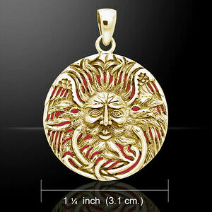 �y���������z�l�b�N���X�@�I�x�����P���g�X�^�[�����O�V���o�[�s�[�^�[�y���_���g�F���A���[�[oberon zell belenos celtic sun god 925 sterling silver pendant by peter stone