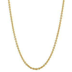 �y���������z�l�b�N���X�@�C���`�S�[���h�A���J�[�\���b�h�C�G���[�S�[���h�`�F�[��08 mm 15,8 inch 750 gold anchor chain around 18k solid yellow gold highquality