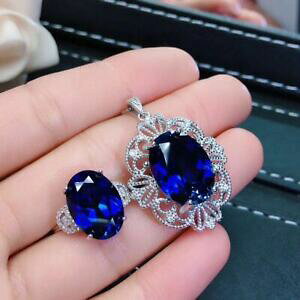 yzlbNX@j[zCgy_gTt@CA925X^[OlistingcertifiedZbg listingcertified natural sapphire 925 sterling silver white pendant ring set