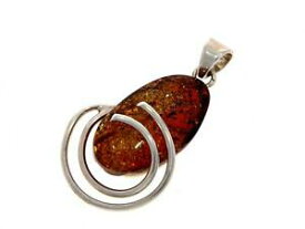 【送料無料】ネックレス　バルトスターリングシルバーペンダントcertified unique baltic amber amp; 925 sterling silver exclusive pendant pd2022