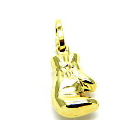 【送料無料】ネックレス　イエローゴールドペンダントグローブグローブパンチバッグyellow gold pendant 18kt 7501000 small glove glove punching bag