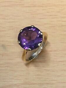 yzlbNX@S[hAWXgO9ct gold amethyst ring