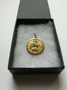 yzlbNX@S[hZgNXgt@[y_gO9ct gold georg jensen st christopher pendant 315grams fully hallmarked