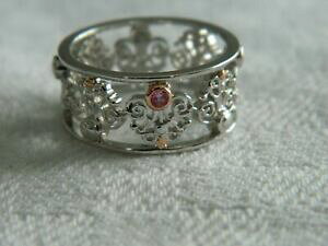 yzlbNX@Vo[EF[YS[hsNTt@CAOTCYclogau silver amp; 9ct welsh gold bohemia pink sapphire ring rrp 14900 size q