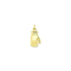 【送料無料】ネックレス　イエローゴールドボクシンググローブペンダント9ct yellow gold boxing glove pendant actual weight 209