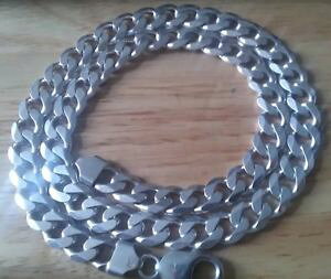 �y���������z�l�b�N���X�@�`�F�[��mens or ladys solid sterling silver curb chain 925 fully hallmarked