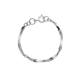 【送料無料】ネックレス　セレーネバーブレスレットsterling silver selene bar textured bracelet 07