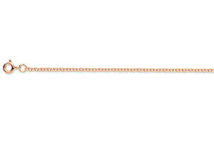 yzlbNX@bh[YS[hwr[g[X`F[C`9ct red rose gold heavy trace chain 16 18 20 inch hallmarked uk made