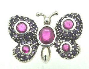 yzlbNX@r[r[AWXgo^tCOVo[X^[OVo[ruby ruby amethyst butterfly ring gr 52 silver 925 sterling silver