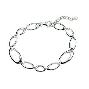 yzlbNX@X^[OVo[NuXbgbeginnings sterling silver open oval link 183cm bracelet b3453