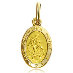 yzlbNX@S[hZgNXgt@[TeNX_y_g9ct gold saint christopher 24mm oval satin st chris medal pendant free engrave