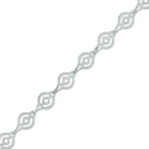 �y���������z�l�b�N���X�@�X�^�[�����O�A���N���b�g14k�z���C�g�S�[���hconcentric circles anklet 14k white gold over sterling silver