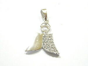�y���������z�l�b�N���X�@�z���C�g�y���_���g18kt 750�y���_���g�W���R��white gold pendant 18kt 750 pendant angel angel zircons womens
