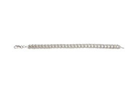 【送料無料】ネックレス　スターリングシルバーファンシーブレスレットsterling silver fancy bracelet