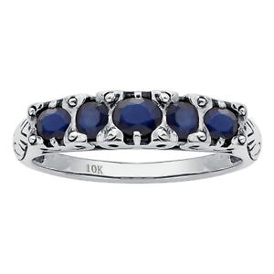 yzlbNX@kzCgS[hTt@CAO10k white gold genuine sapphire anniversary ring