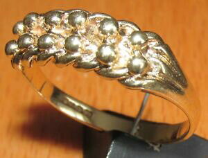 yzlbNX@CG[S[hL[p[OTCYsecondhand 9ct yellow gold keeper ring size t
