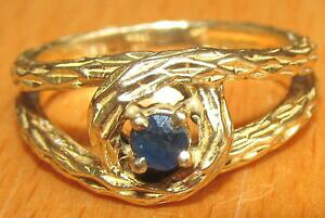 yzlbNX@CG[S[hTt@CAOTCYsecondhand 9ct yellow gold sapphire ring size l 12