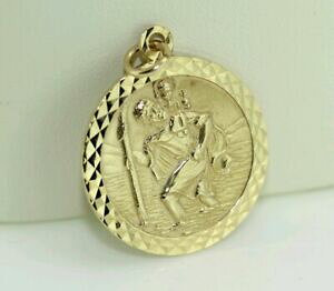 yzlbNX@CG[S[hZgNXgt@[y_g9ct yellow gold st christopher pendant