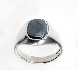 【送料無料】ネックレス　シマメノウインタリオスターリングonyx intaglio ring mens solid sterling silver signet hallmarked handmade