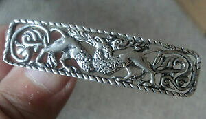 �y���������z�l�b�N���X�@�X�R�b�g�����h�V���o�[�u���[�`�W���Z�t�N�b�Nscottish silver iona mystical beast zoomorphic brooch hm 1937 joseph cook