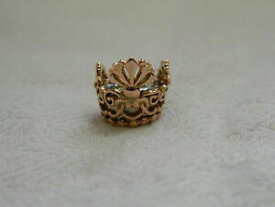 【送料無料】ネックレス　スターリングシルバーウェールズゴールドティアラビーズclogau sterling silver amp; welsh gold tiara bead charm rrp 18900