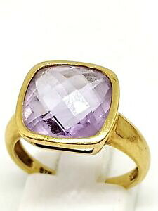 yzlbNX@CG[S[hAWXgOTCYstunning 9ct yellow gold amethyst ring size n fully hallmarked