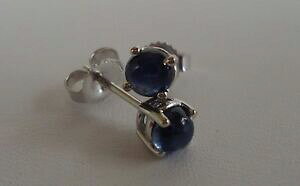 yzlbNX@kzCgS[hX^bhCOJV~[Tt@C14k white gold stud earrings w 70 cts genuine kashmir sapphires gemstone