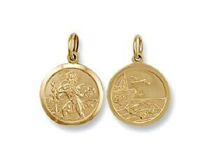 yzlbNX@\bhCG[S[h~ZgNXgt@[O{Ivg`F[9ct hallmarked solid yellow gold 18mm saint christopher 34 grams opt chain