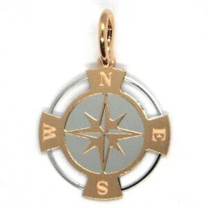 yzlbNX@zCgS[hy_gsNsNEBh[YRpXC^Awhite gold pendant pink 750 18k, pink wind rose twenty, compass, made in italy