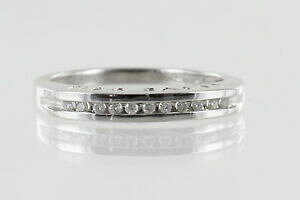 yzlbNX@zCgS[hOhallmarked 9ct white gold i love you 12 eternity ring