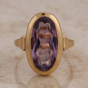 yzlbNX@AWXgOCG[S[hTCYamethyst ring 9ct yellow gold size p