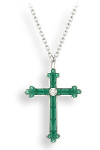 yzlbNX@jR[Vo[NXy_g^[RCYGizCgTt@CAZbgnicole barr silver cross pendant, turquoise enamel set white sapphire