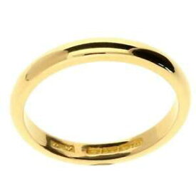 【送料無料】ネックレス　ゴールド22ct gold 3mm dshape wedding ring 34g