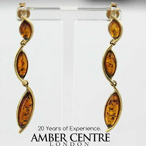 �y���������z�l�b�N���X�@�C�^���A���j�[�N�h�C�c�o���g9ct�C�A�����Oge0100 rrp280italian made unique german baltic amber 9ct gold drop earrings ge0100 rrp280