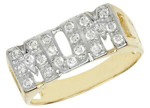 yzlbNX@CG[S[hfB[XO9ct yellow gold curb sides ladies mum ring