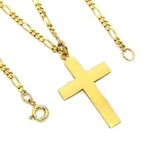 yzlbNX@fB[XfB[XtBK`F[CG[S[h~jANXy_gladieswomens 9ct yellow gold millennium cross pendant on a fine figaro chain
