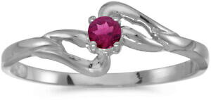 �y���������z�l�b�N���X�@k�z���C�g�S�[���h���E���h�K�[�l�b�g�����O10k white gold round rhodolite garnet ring cmrm1039wrg