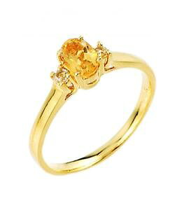 yzlbNX@S[hVgzCggp[YO10ct gold citrine and white topaz gemstone ring