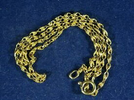 【送料無料】ネックレス　ゴールドファンシーリンクチェーンインチunusual and beautiful 9ct gold fancy link chain 15inch 38cm