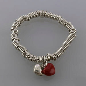 �y���������z�l�b�N���X�@�����h���u���X���b�g�X�^�[�����O�V���o�[�����Nlinks of london heart bracelet sterling silver