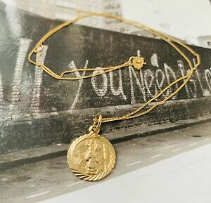 yzlbNX@S[hZgNXgt@[y_g`F[9ct gold st christopher pendant amp; chain 01074jc189