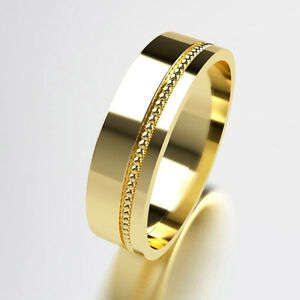 【送料無料】ネックレス イエローゴールドセットyellow gold wedding rings hallmarked set millgrain design polished finish ネックレス・ペンダント