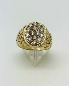 yzlbNX@CG[S[hTCYOgents 9ct yellow gold cz signet ring size u total weight 702 grams comes boxed