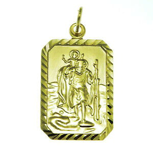 yzlbNX@S[hZgZgNXgt@[y_g9ct gold st saint christopher pendant 33g
