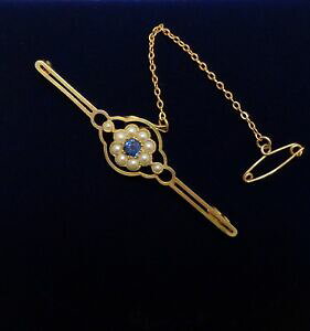 yzlbNX@AeB[NTt@CAu[`CG[S[hfine antique sapphire and pearl brooch 15ct yellow gold 50mm x 11mm