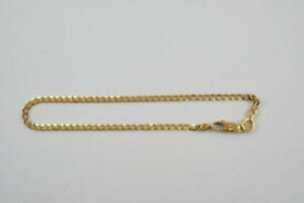 【送料無料】ネックレス　リンクチェーンブレスレット18ct gold curb link chain bracelet