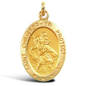 yzlbNX@CG[S[hZgNXgt@[_Cy_gforever mine fine 9ct yellow gold st christopher oval medallion pendant 26mm