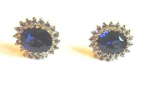 yzlbNX@Tt@CAX^bhCOVo[CG[S[hsynthetic sapphire amp; cz stud earrings silver 18ct yellow gold underwire setting