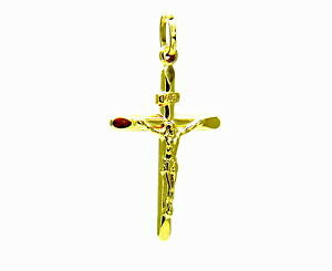 yzlbNX@CG[S[hy_gLXgNXyellow gold pendant 18kt cross with christ